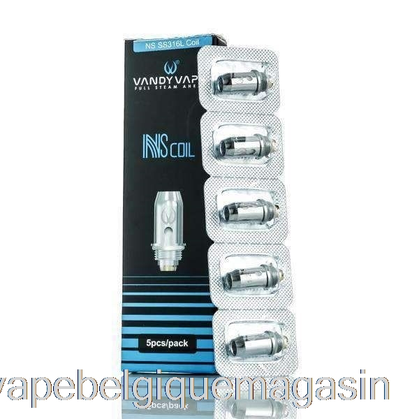Vape Jetable Vandy Vape Ns Stylo Bobines De Remplacement 1.2ohm Ss316l